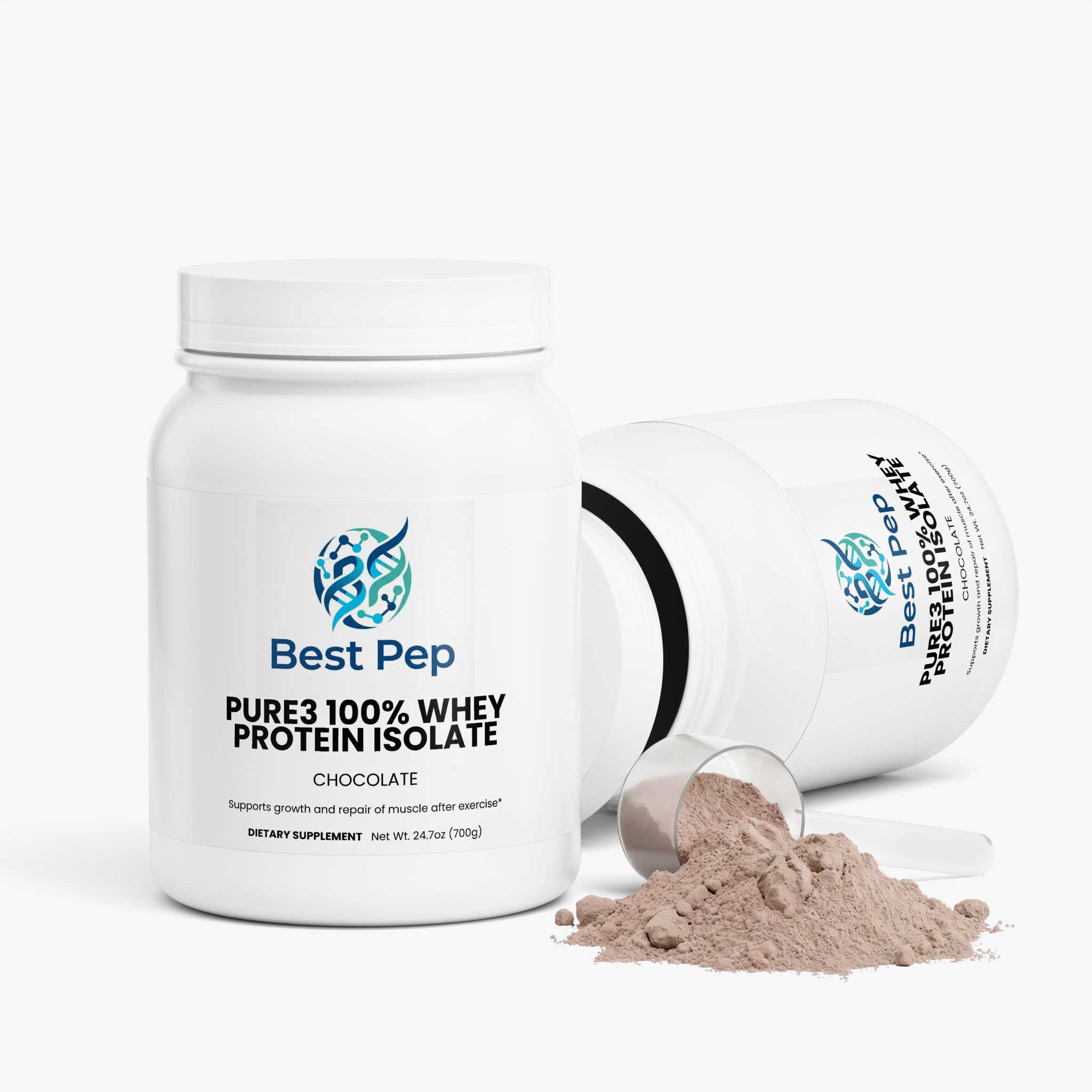 Pure3 100% Whey Protein Isolate (Chocolate)