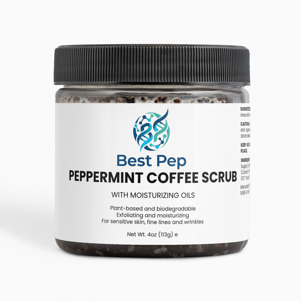 Peppermint Coffee Scrub